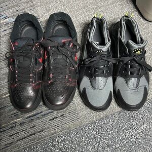 Boys Nike Huarache size 7Y and Nike ISHOD SIZE 7